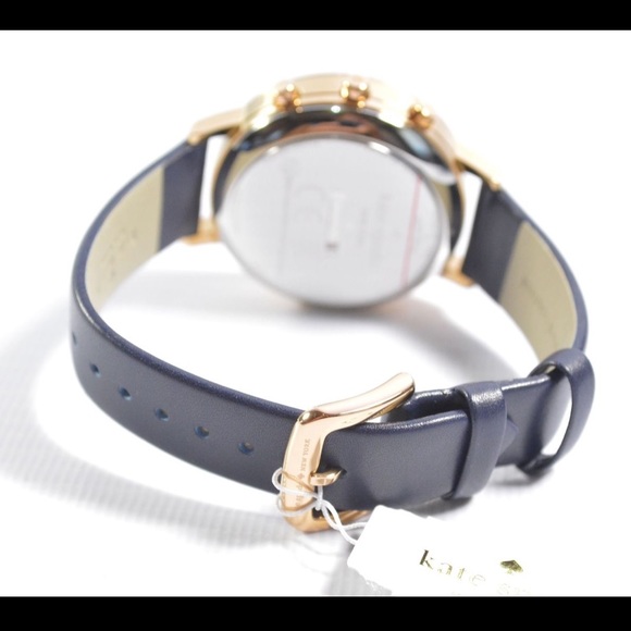 Kate Spade Grand Navy Smart Hybrid champagne Watch - Picture 5 of 8